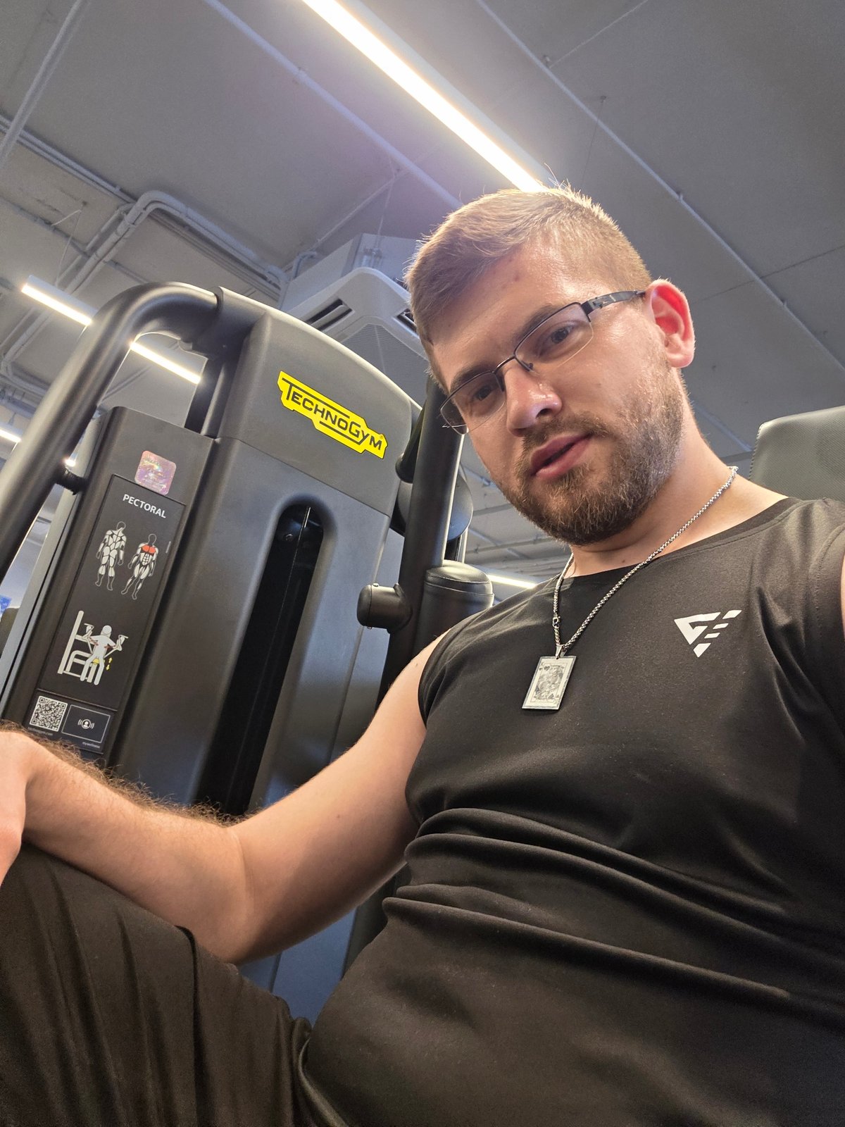 Afternoon workout session documented at Plovdiv gym