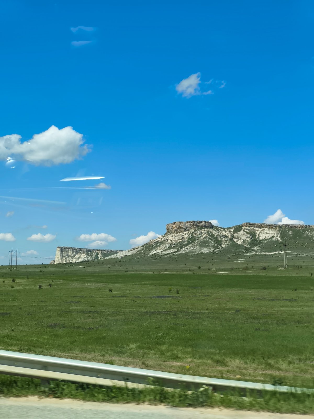 Highway travel through rural landscape documented May 7
