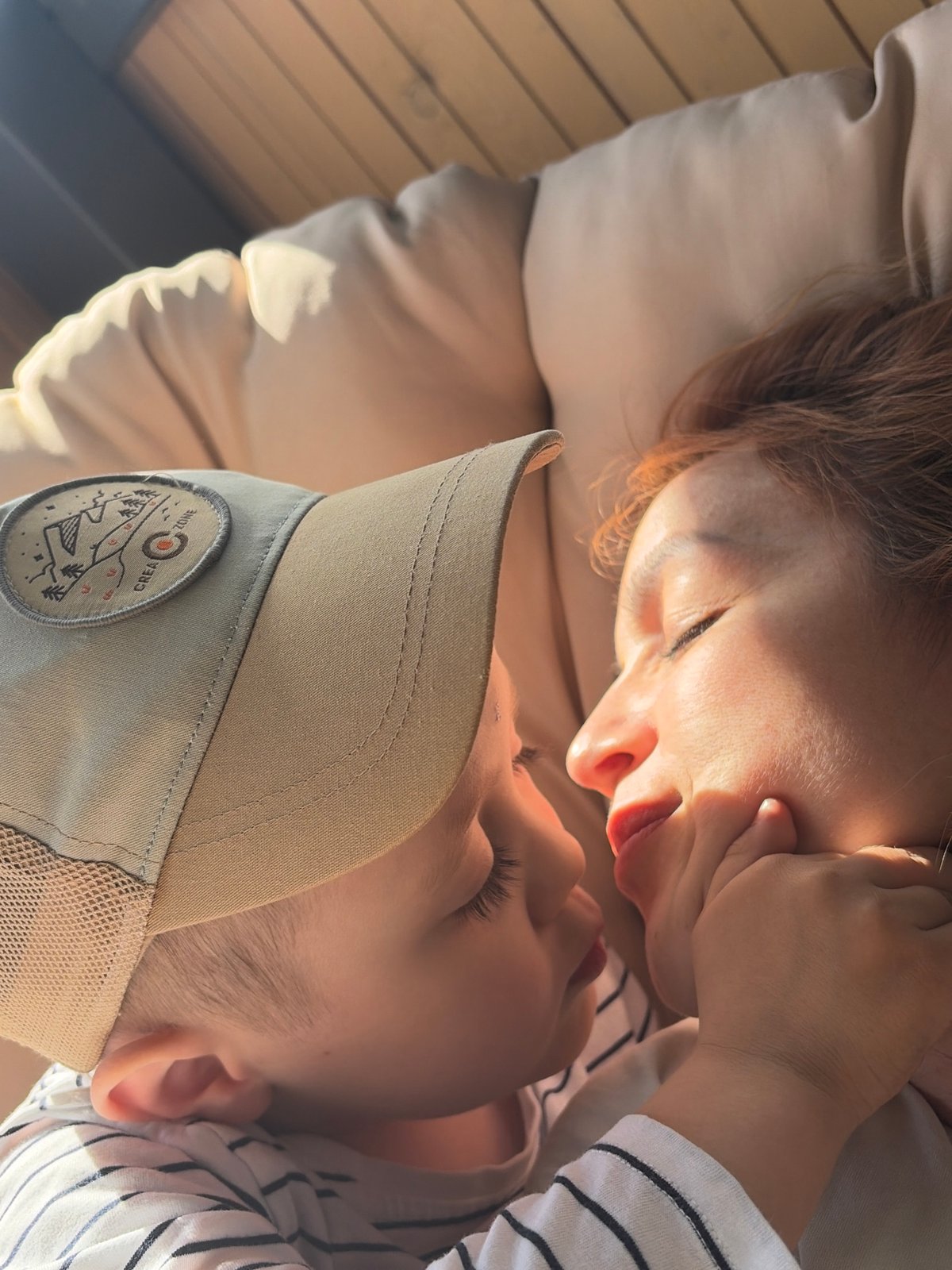 Quiet family moments captured in Chaikovsky homes Monday morning