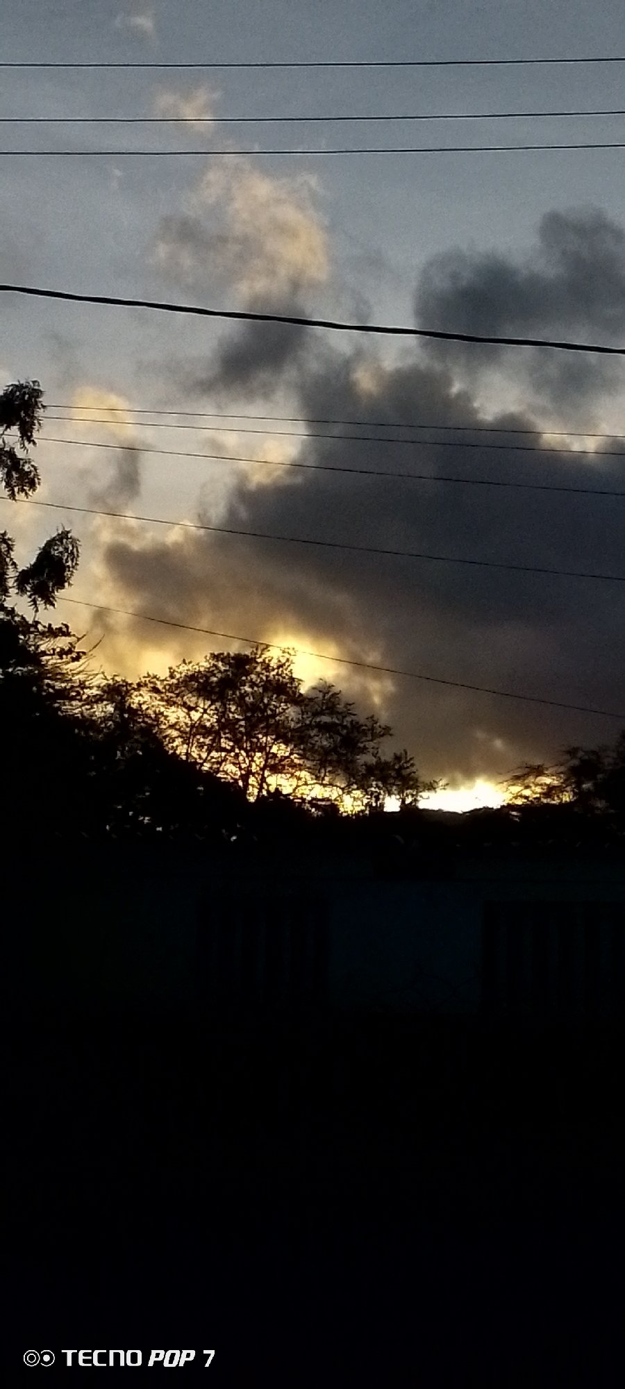 Sunset documented through 26 photographs in Altagracia, Venezuela
