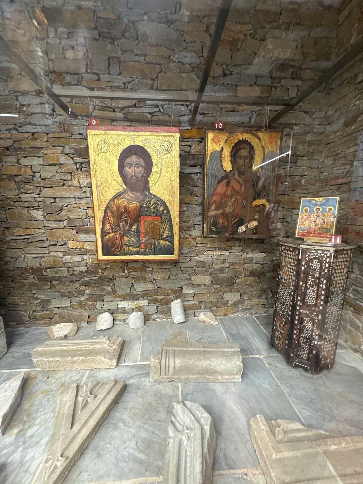 Visitor documents complete tour of Bachkovo Monastery, Bulgaria