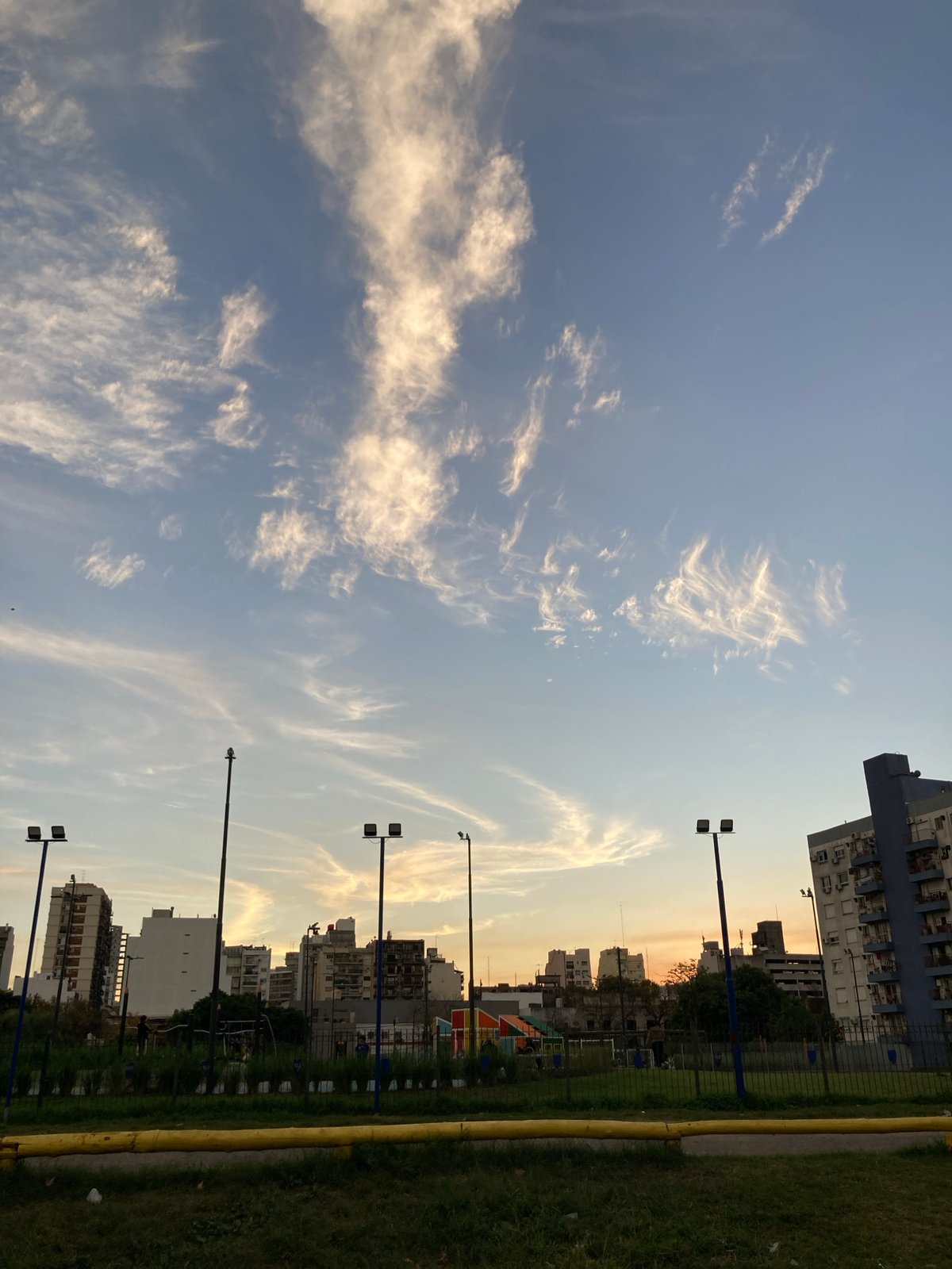 Evening scenes captured around La Bombonera stadium in Buenos Aires