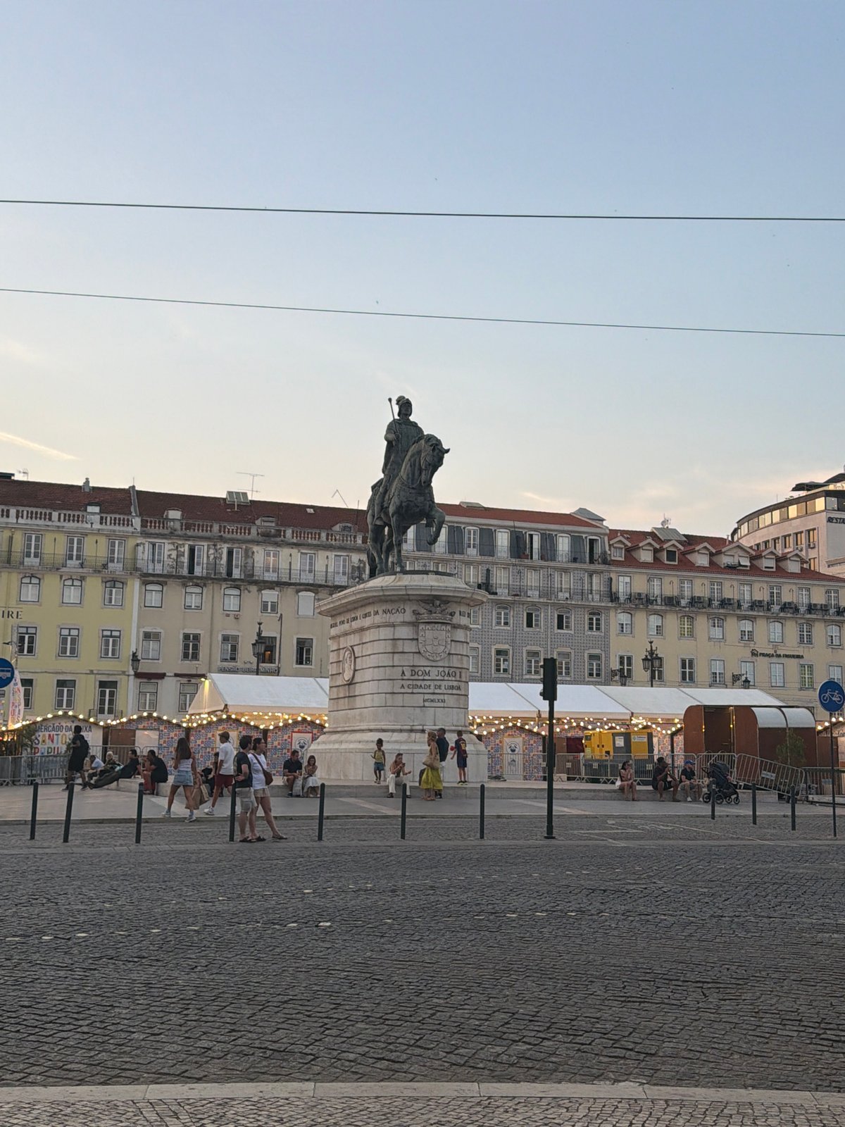 Praça do Comércio at dusk, Lisbon