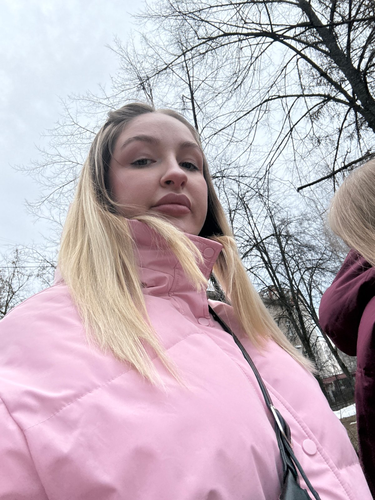Orange-haired individual spotted at multiple Chaikovsky locations during morning walk