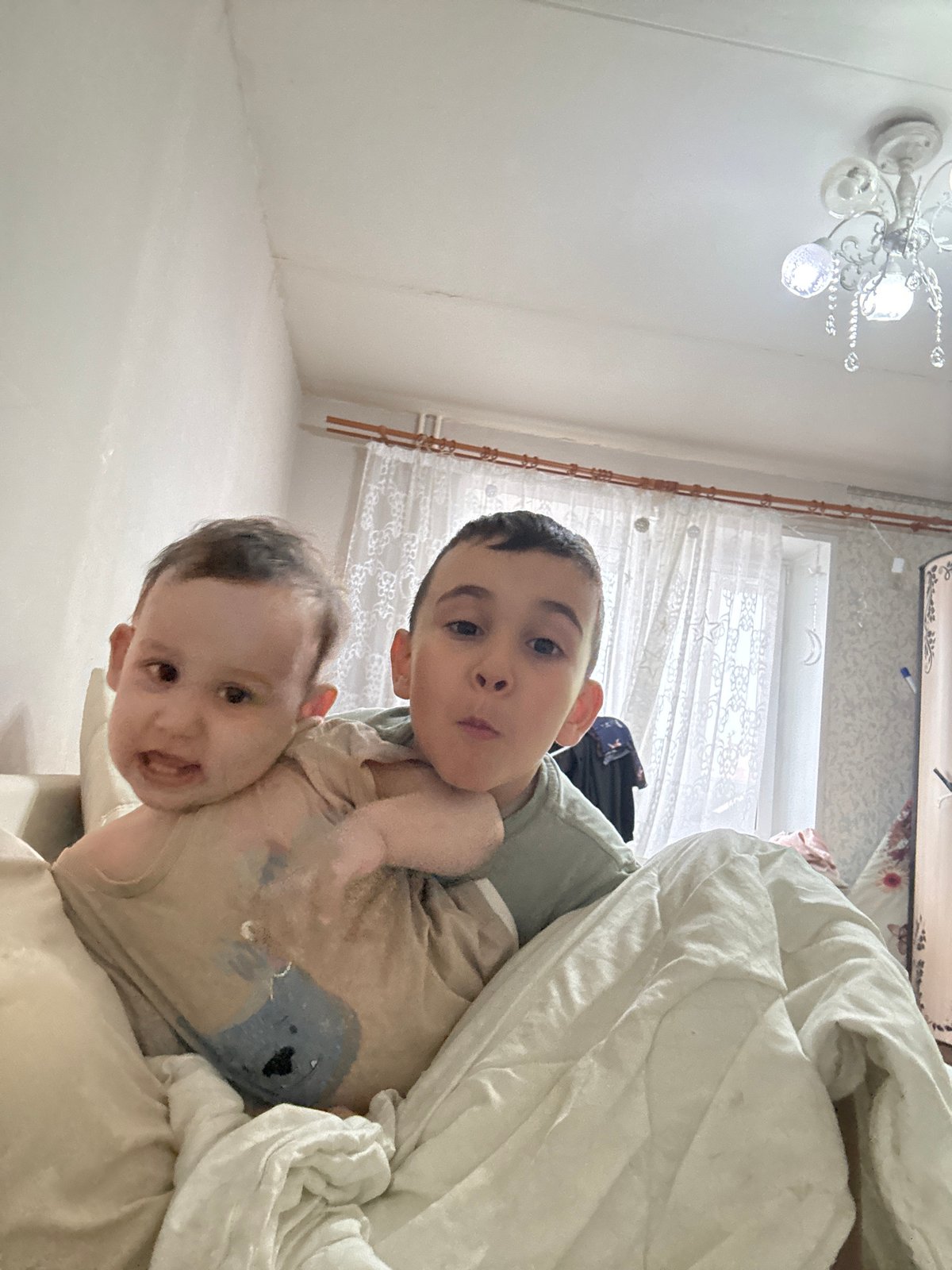 Early morning domestic scenes captured in Chaikovsky, Russia household