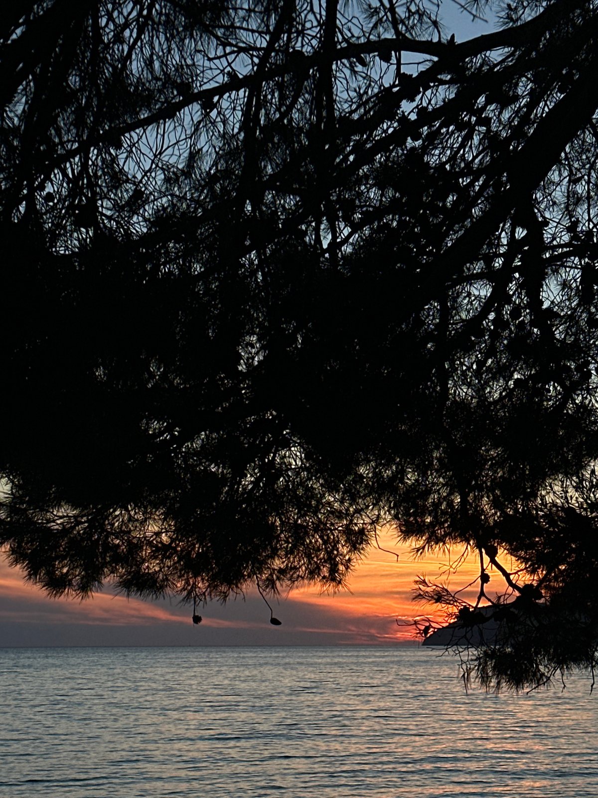 Peaceful evening moments captured along Montenegro's Adriatic coast