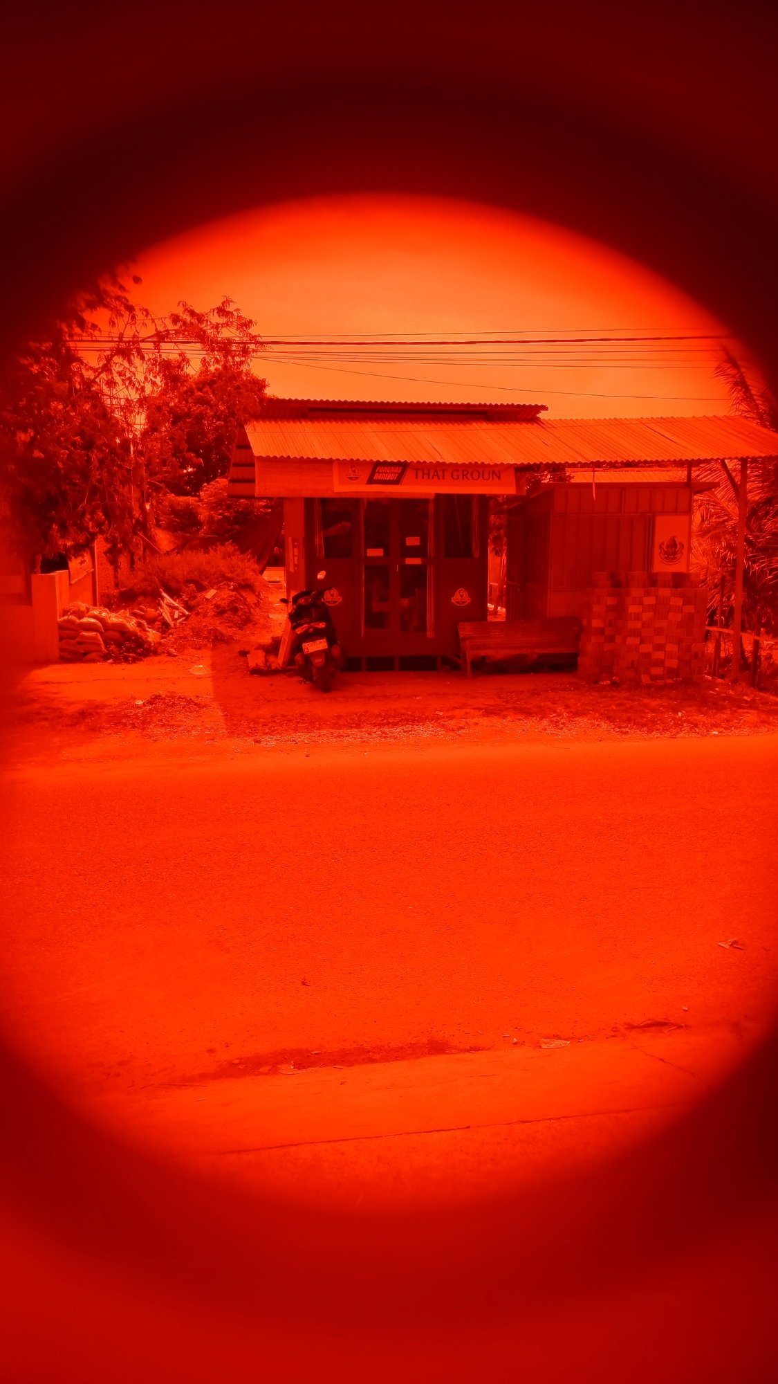 Filtered street photography captured in Lhokseumawe, Indonesia