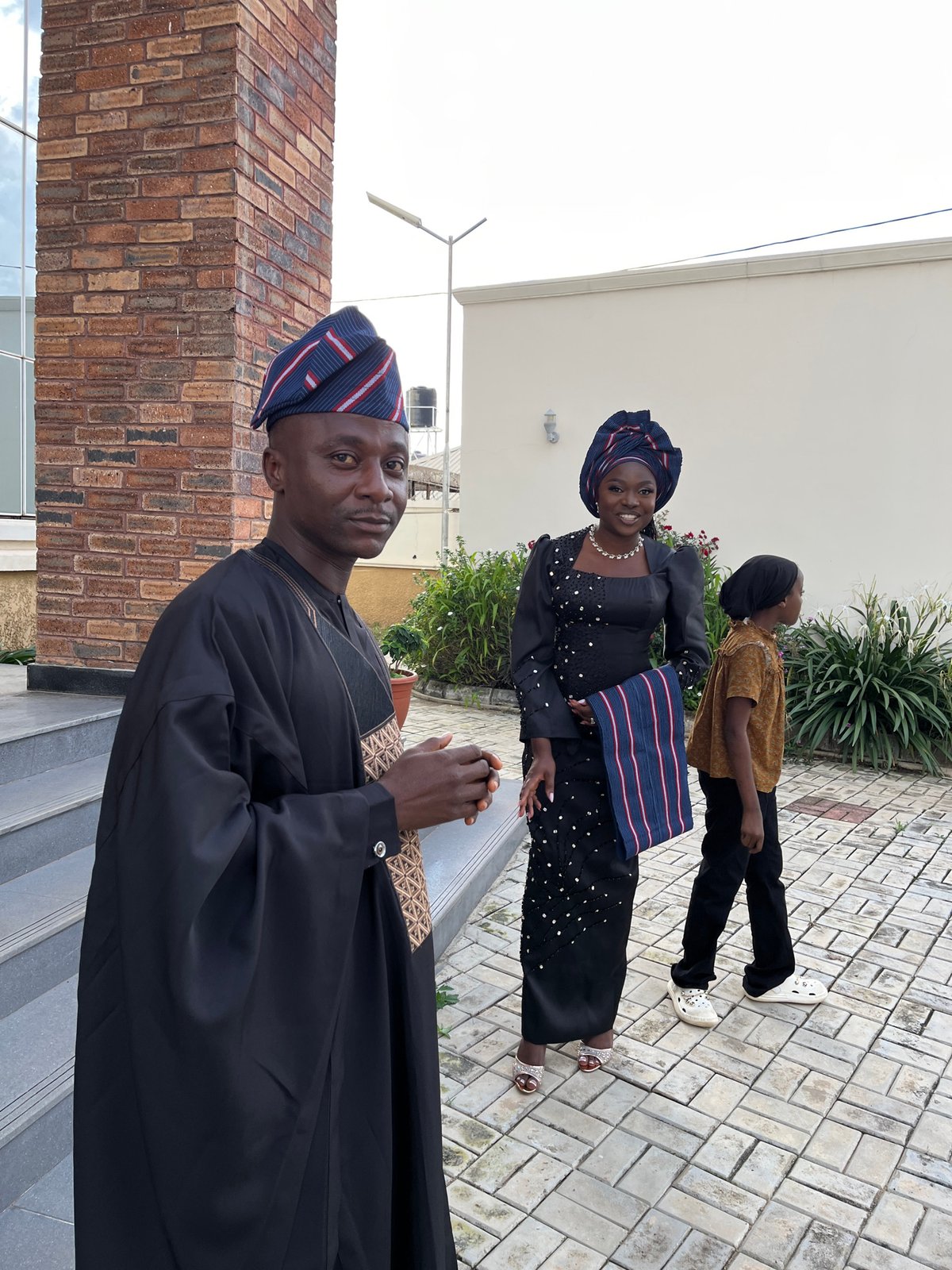 Traditional dress and military ceremony in Gura Top, Nigeria