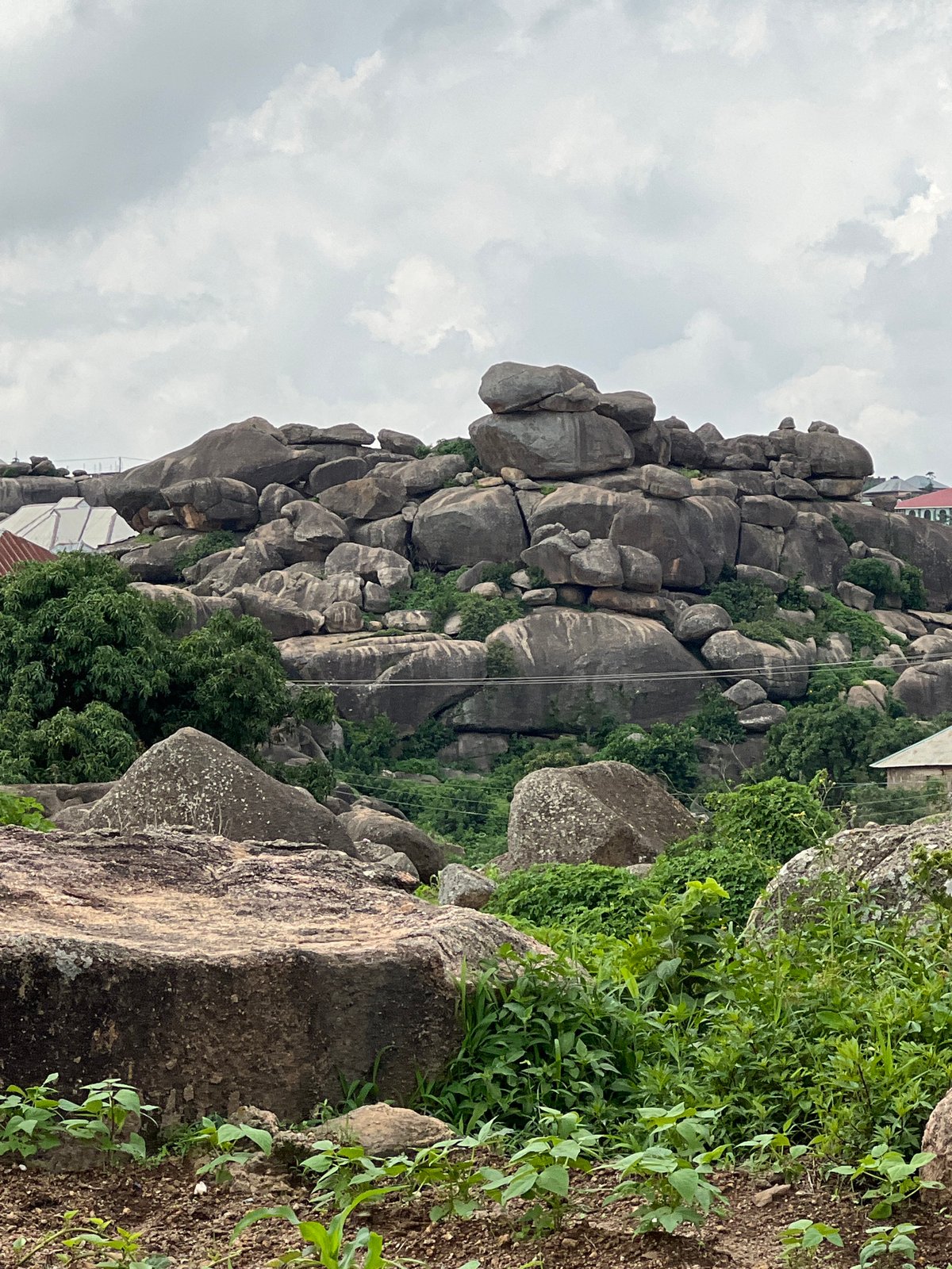 Life and landscape on the rocky hillsides of Jos, Nigeria