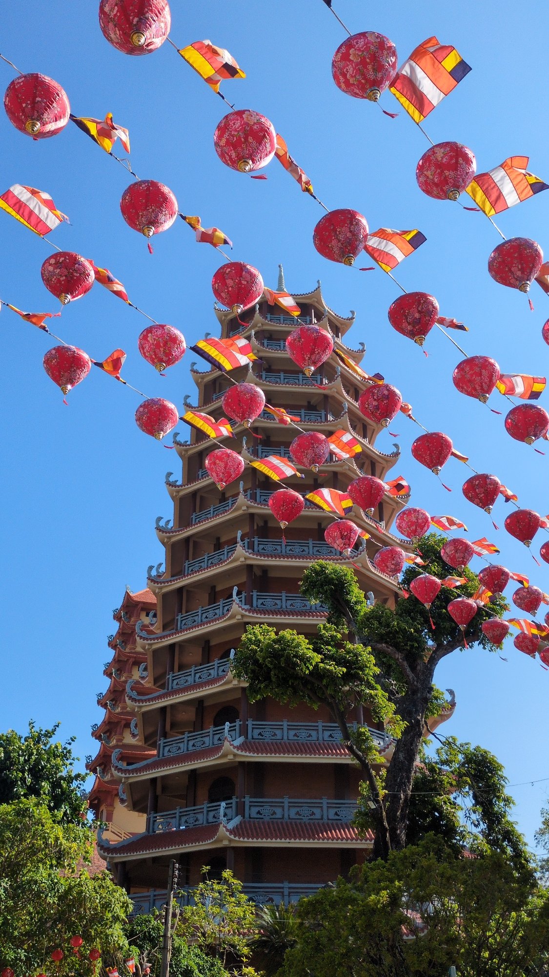 Buddhist Temple Complex Visit Documented in Quy Nhon Vietnam