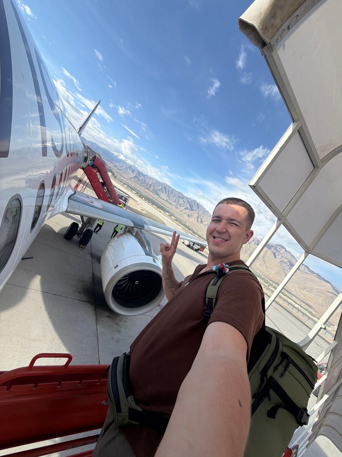 Tarmac moments at Leh's high-altitude airport