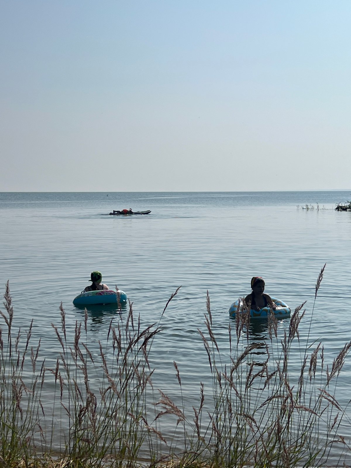 Lazy summer afternoon on the water at Borovoe