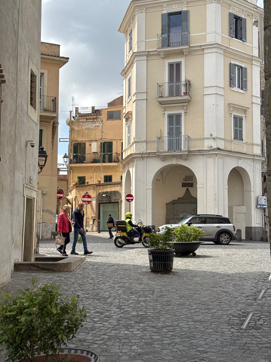 Ordinary Tuesday morning moments documented in Ariccia, Italy