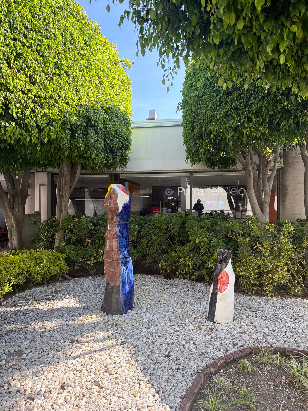 Art sculptures spotted in outdoor San Andrés Cholula installation
