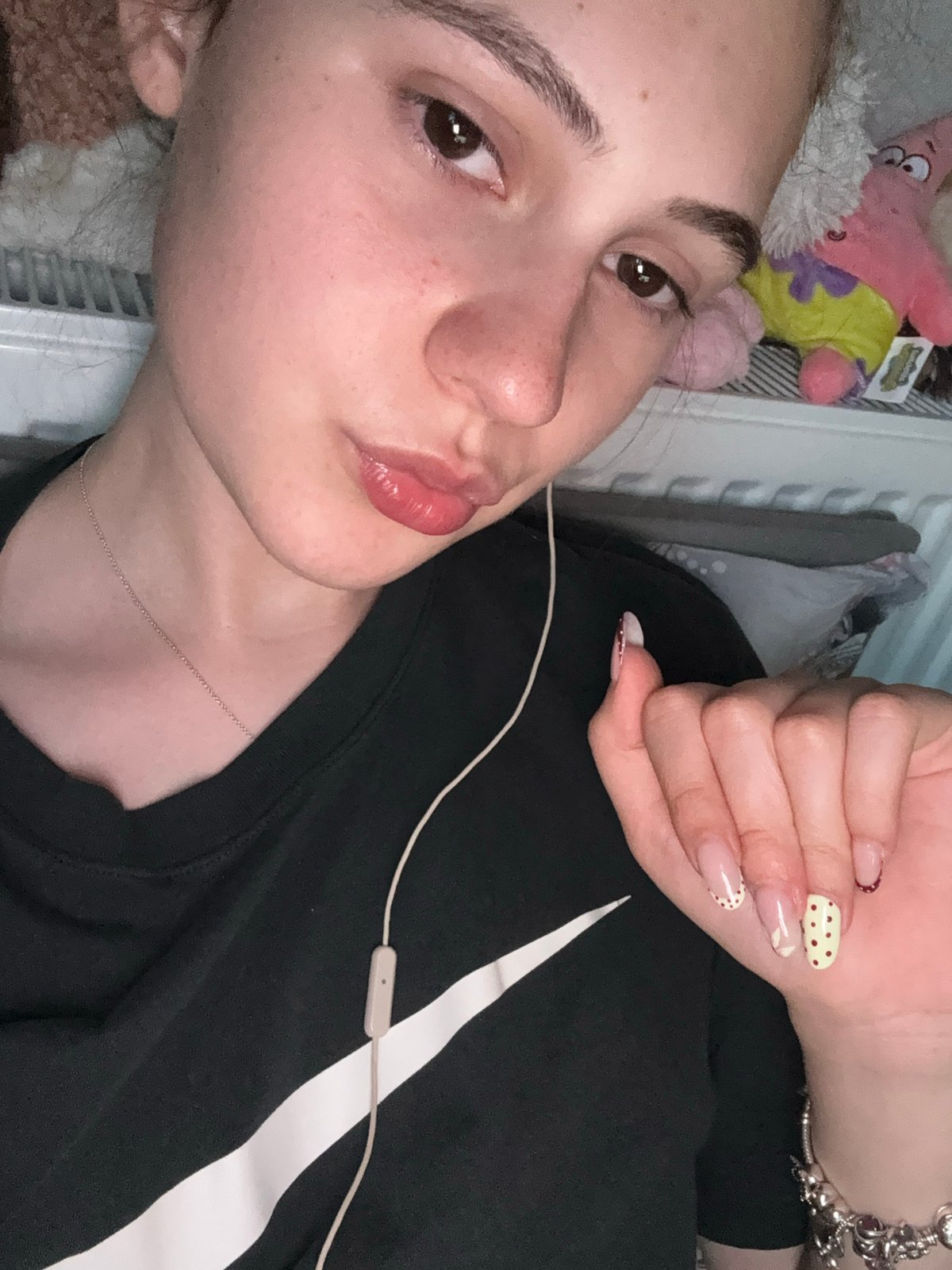 Young woman captures intimate bedroom selfies in Bulgarian town