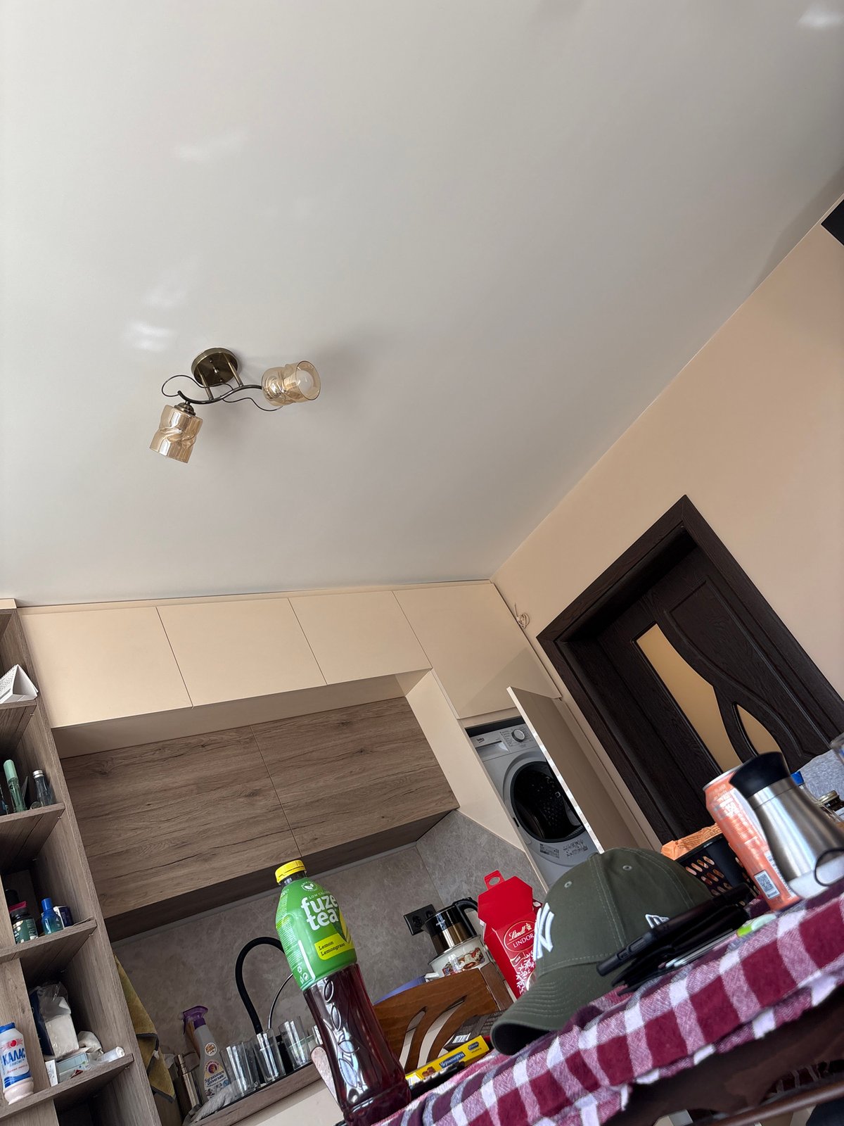 Interior space with decorative lighting documented in Sofia