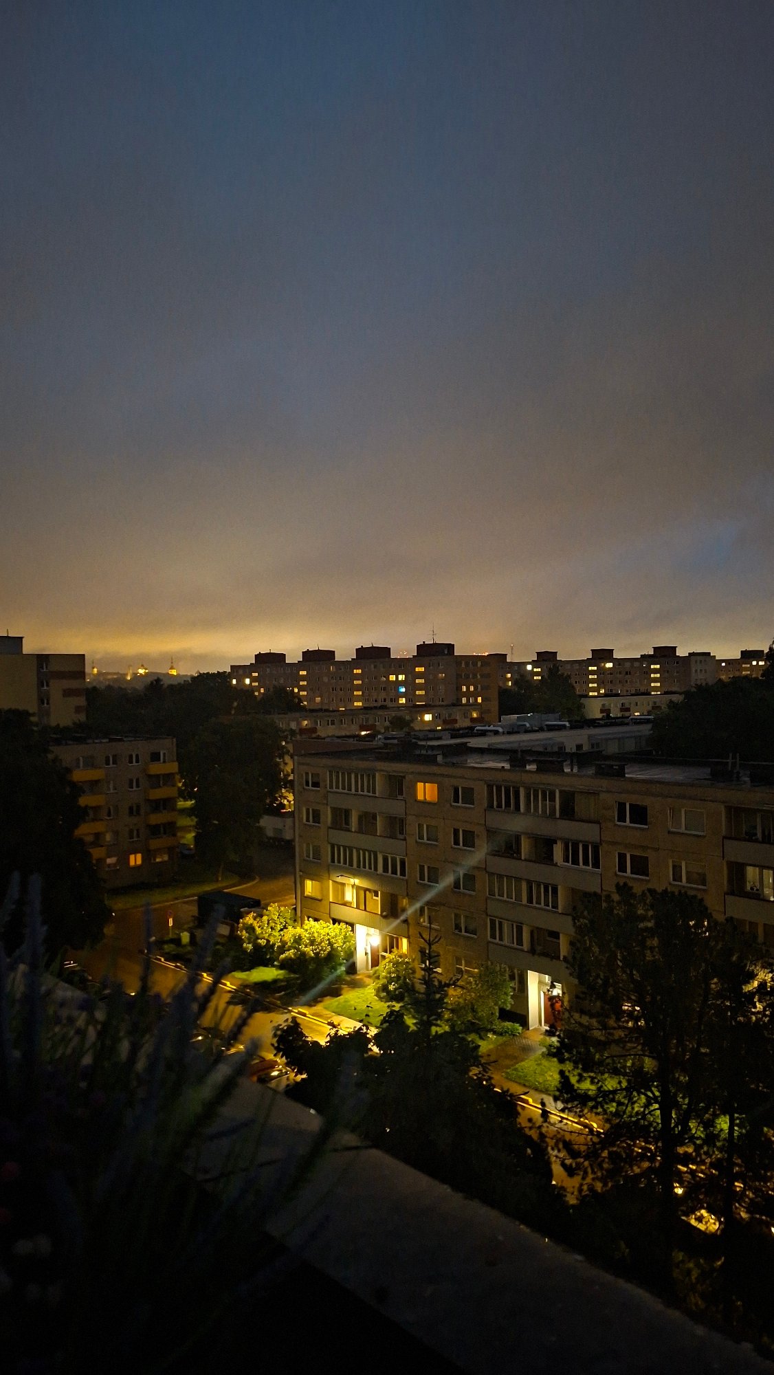 Evening scenes from Tallinn residential area and interiors