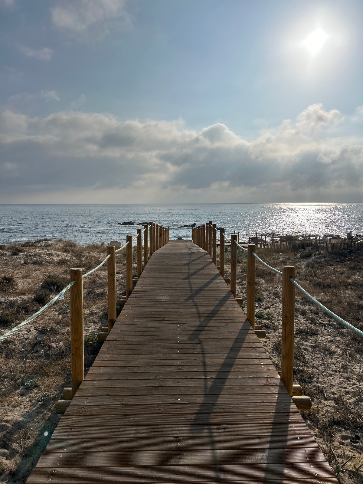 Boardwalk beach visit and quirky football sculpture cluster