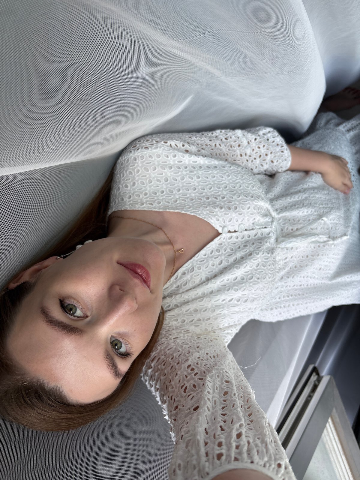 Quiet night in: selfies, a sleepy cat, and home life in Izhevsk