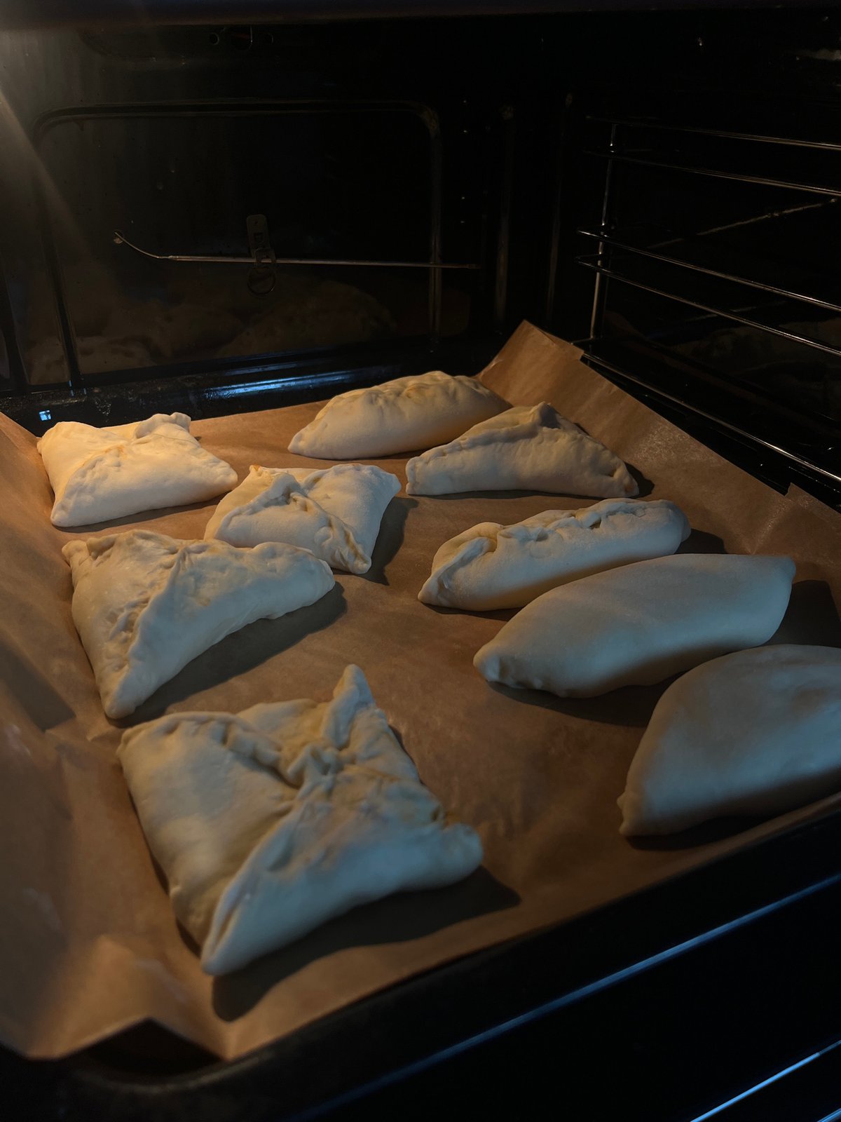 Home baker prepares assorted pastries in Shushary kitchen