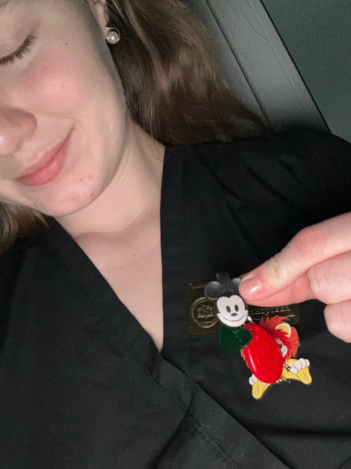 Medical professional's shift documented during winter evening in 2026