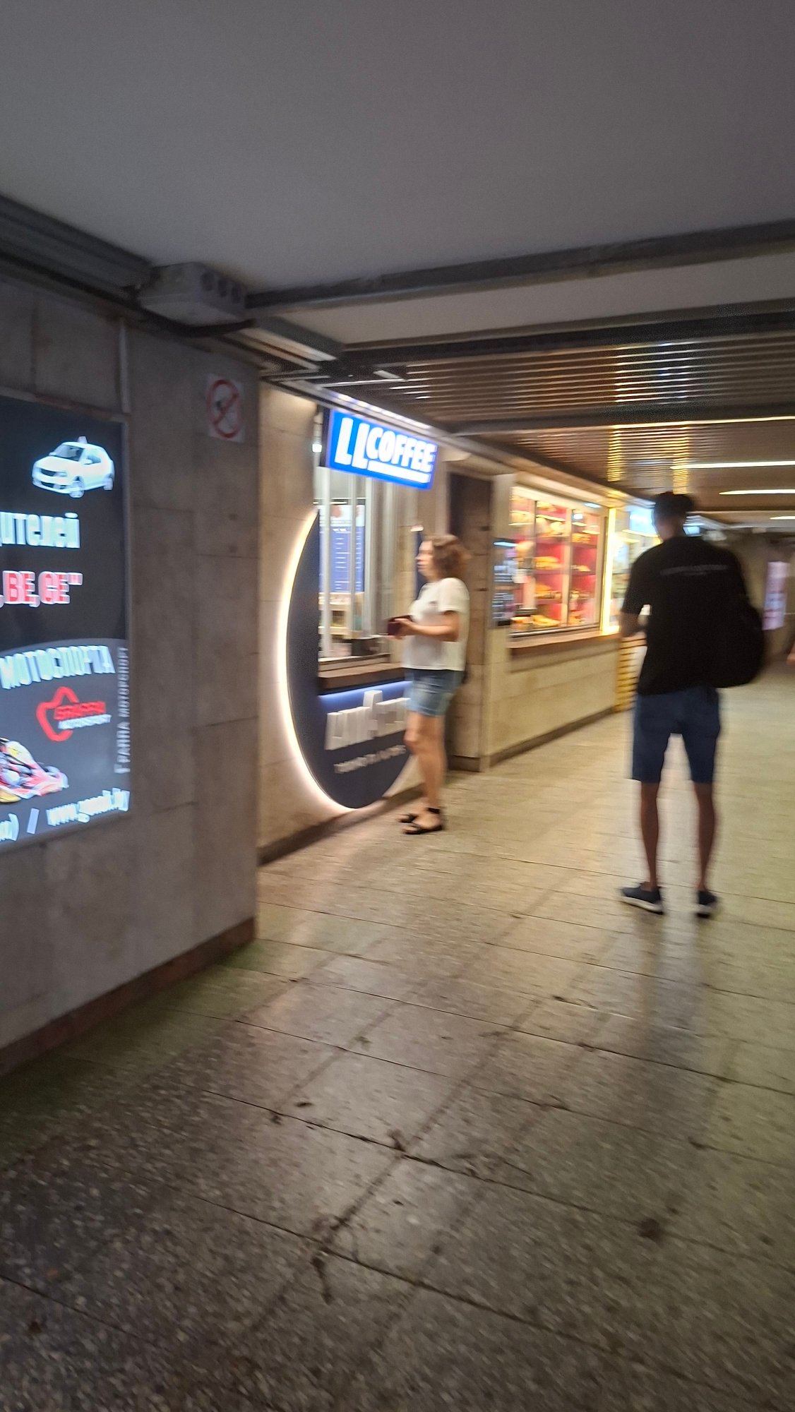 Morning scene at Vostok metro station and surrounding Minsk streets