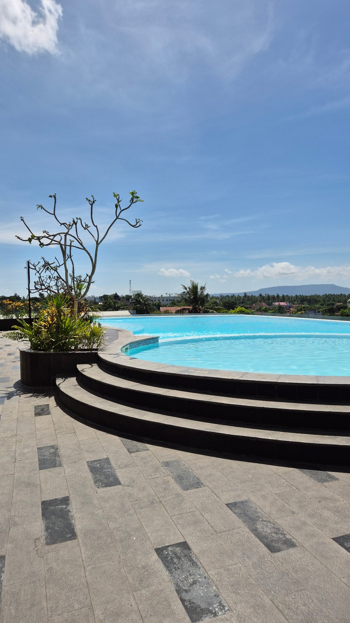 Pre-dawn luxury resort views captured in Banyuwangi, Indonesia