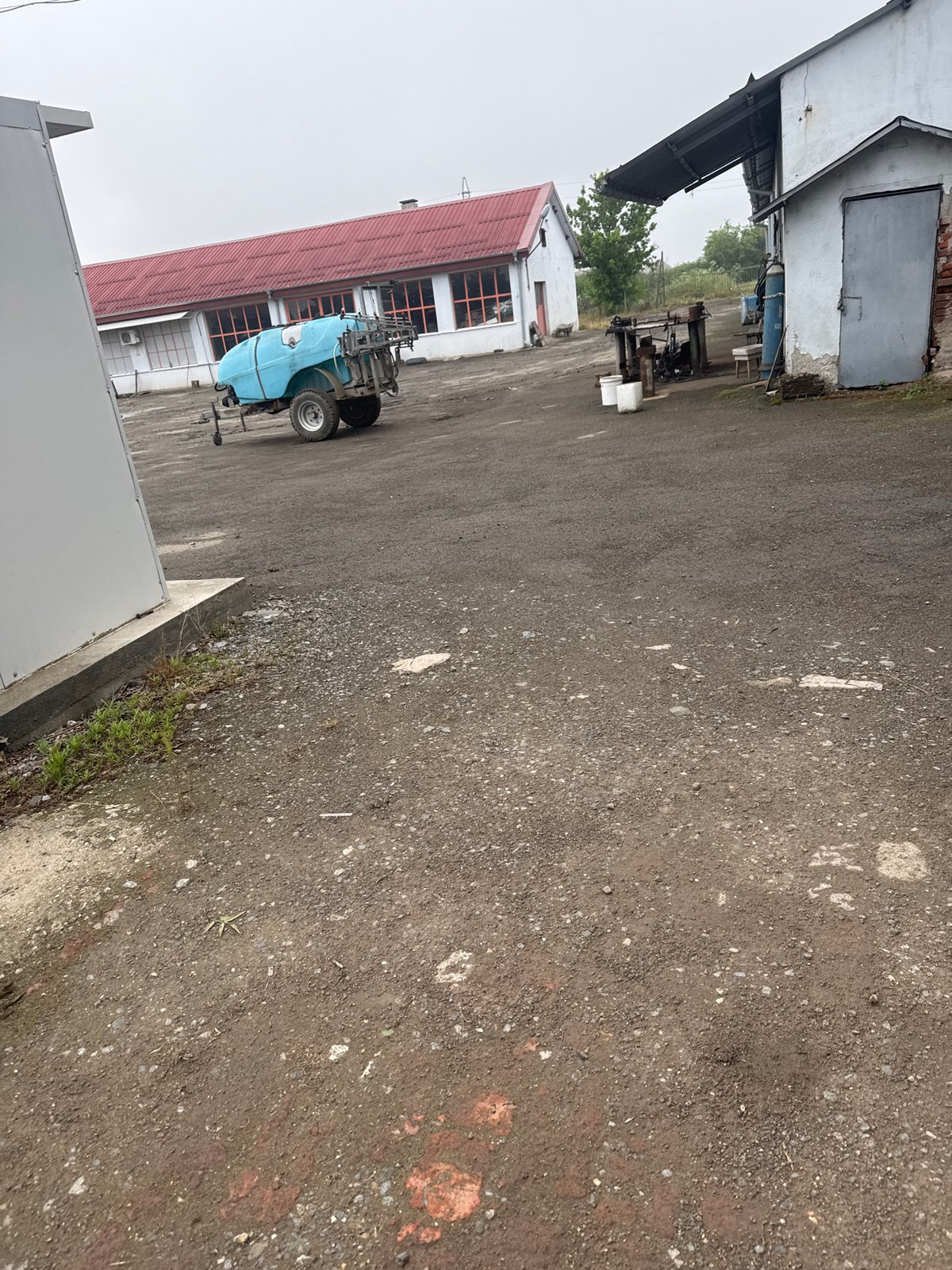 Morning documentation of parking area in Sarnevo, Bulgaria