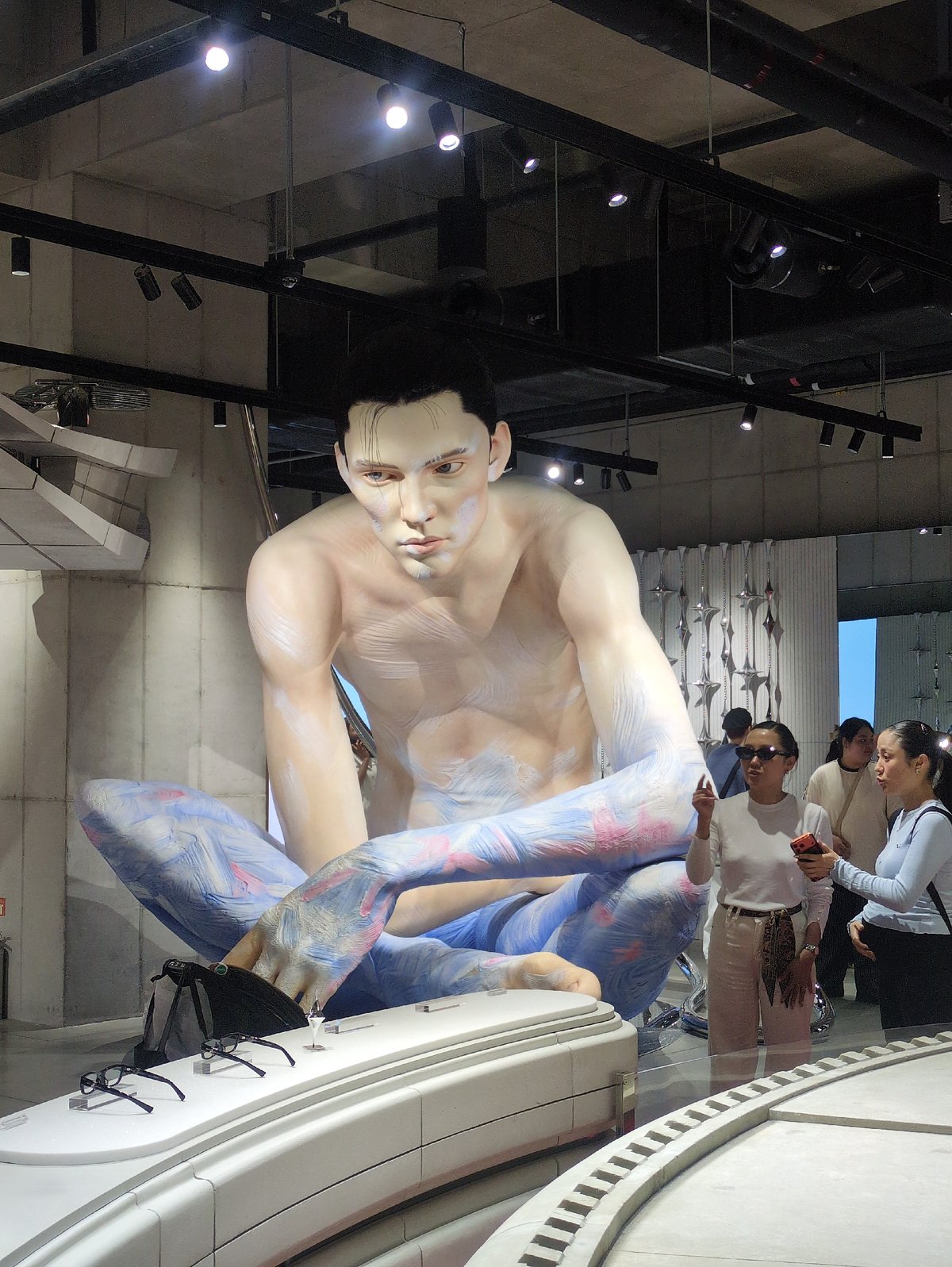 Contemporary art installations documented across multiple Seoul venues