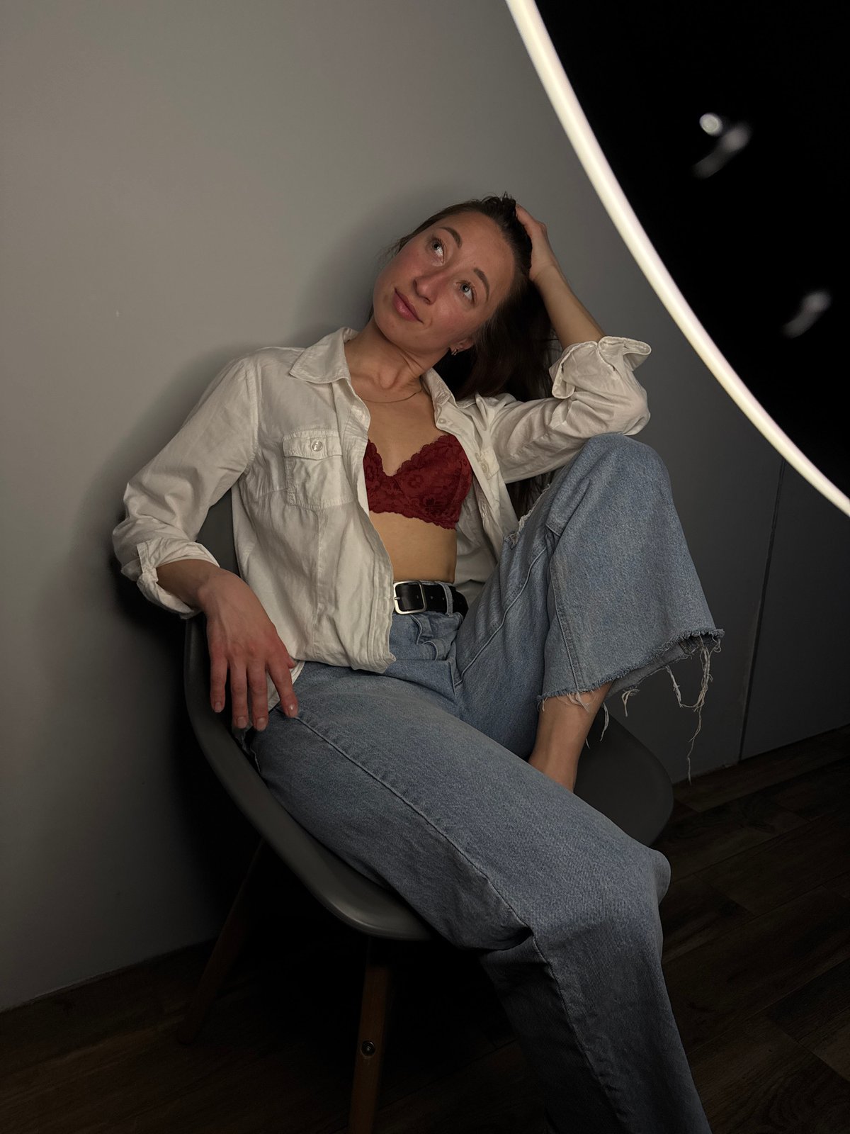 Photo session captured in indoor setting in Chaikovsky