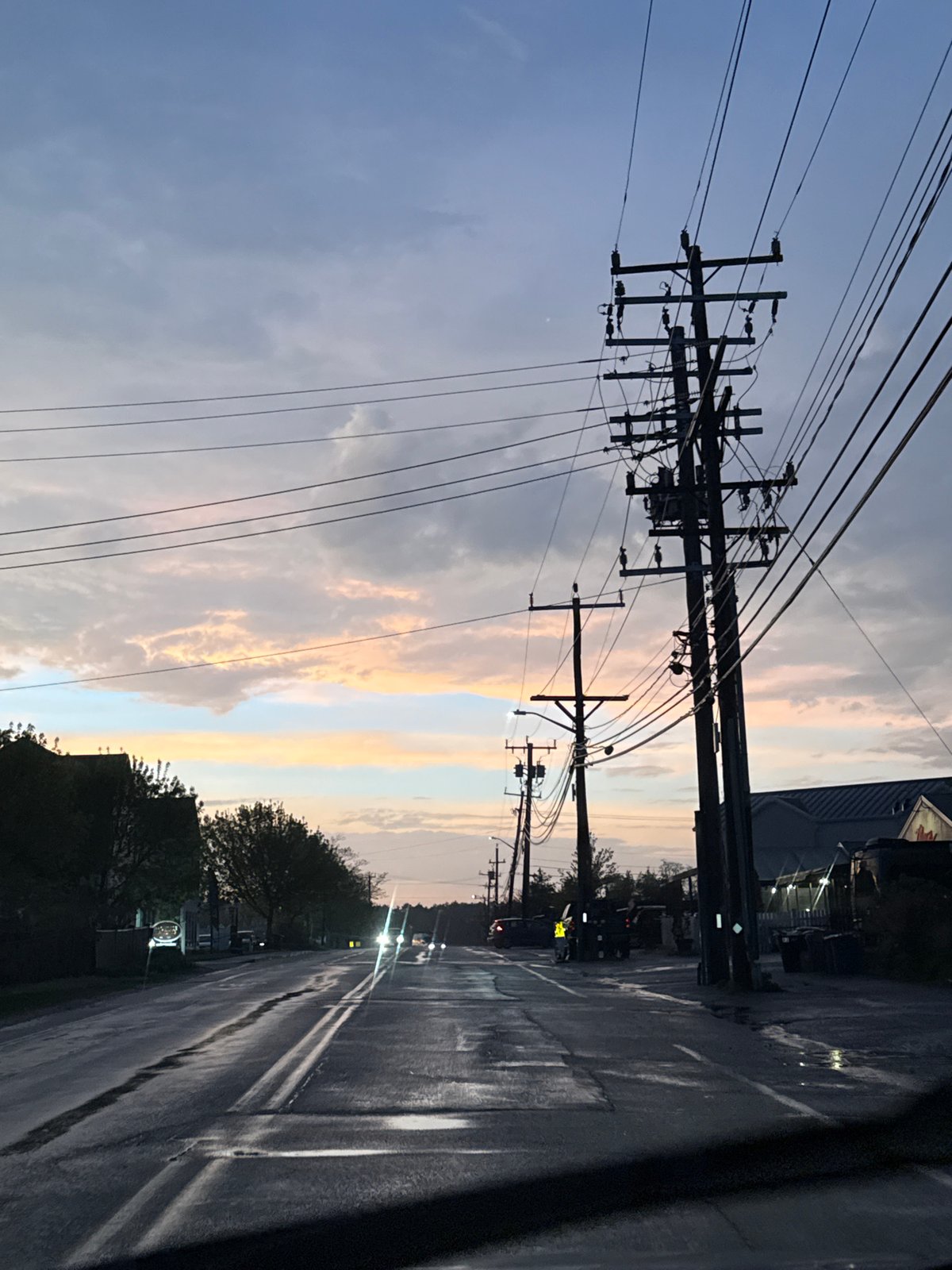 Evening twilight scenes documented in Provincetown, Massachusetts