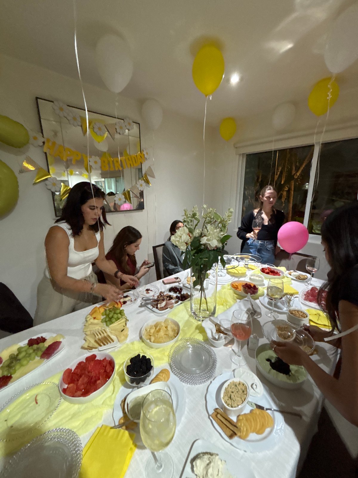 Birthday celebration with decorations held in Mexico City venue