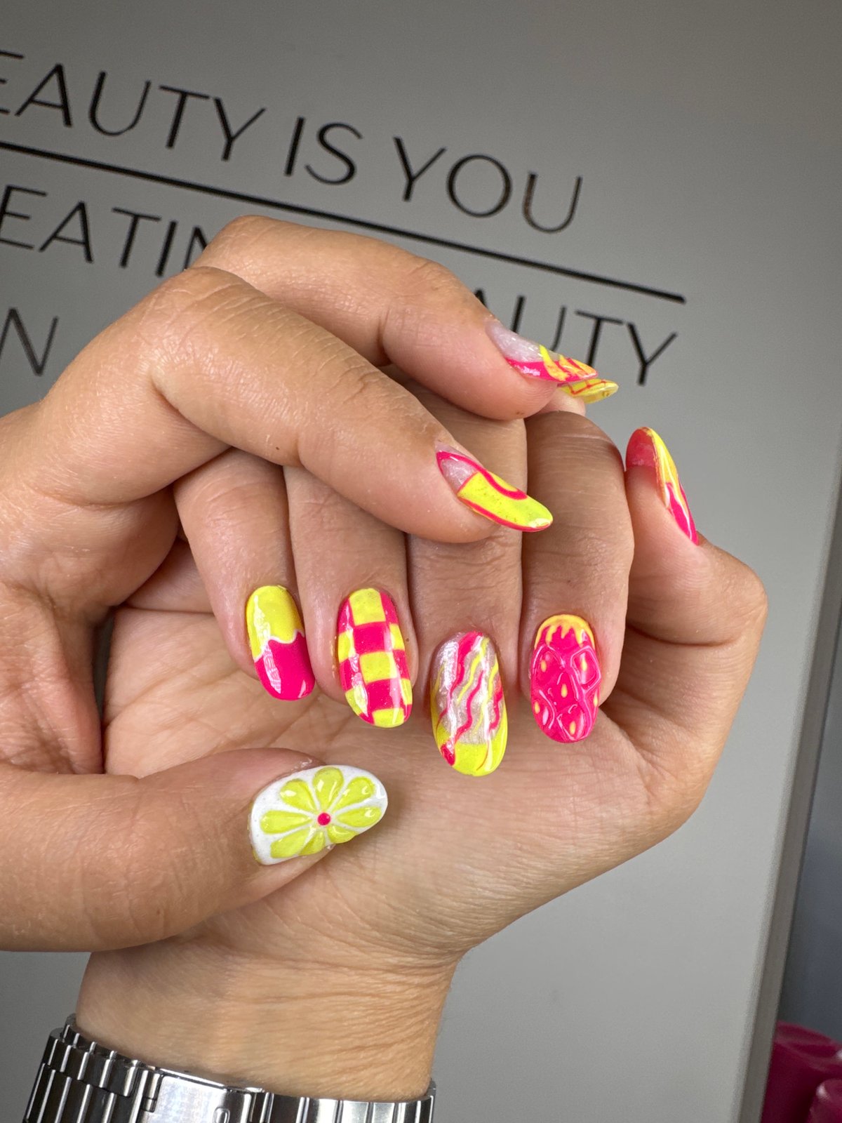 Nail art and work hashtag content shared in Podgorica