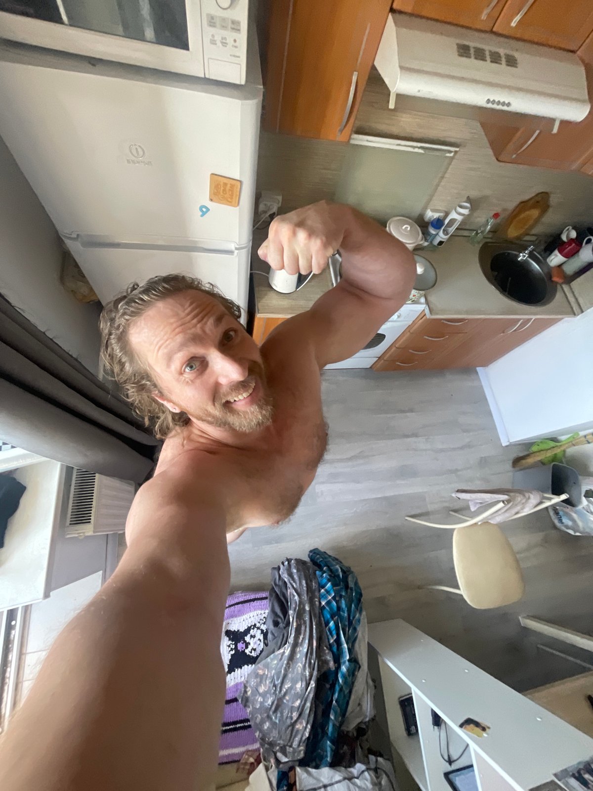 Flexing and posing across Saint Petersburg spots, summer morning