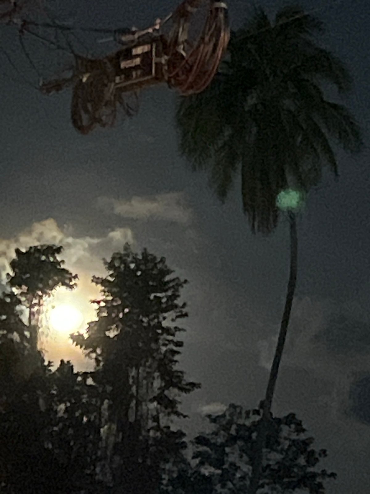 Resort nightlife captured at Baan Lamai Thailand beach destination
