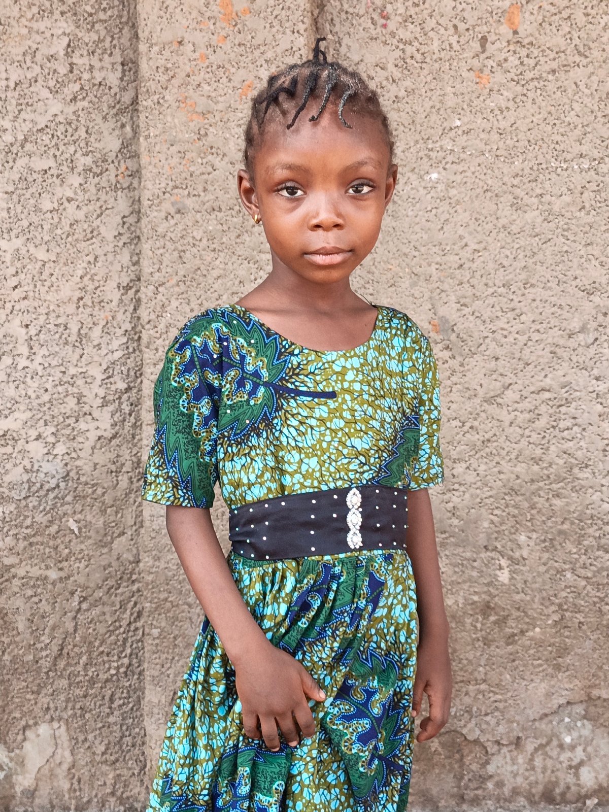 Children photographed in morning scenes across Nigerian communities