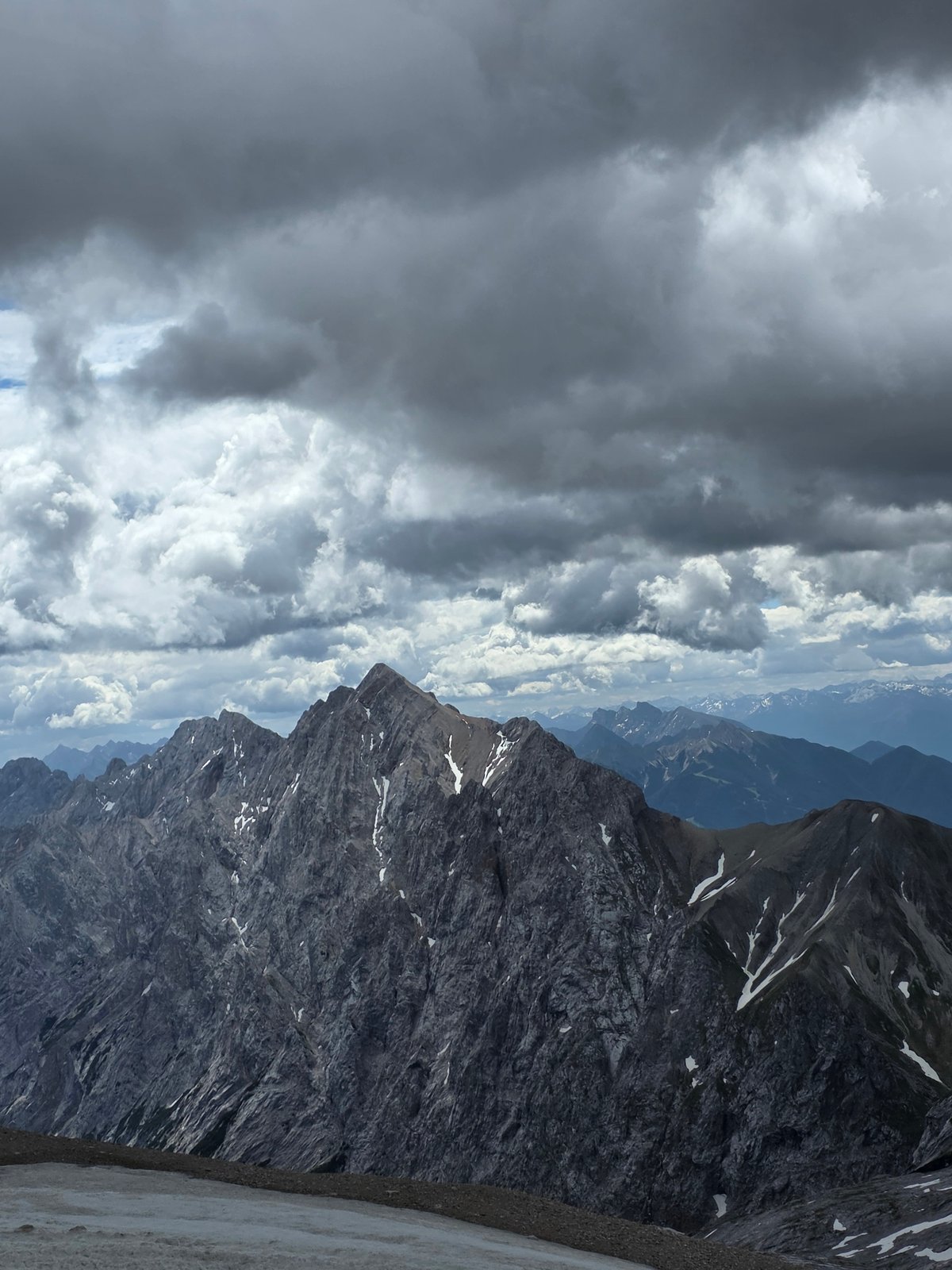Morning Alpine views from Zugspitze area, Garmisch-Partenkirchen