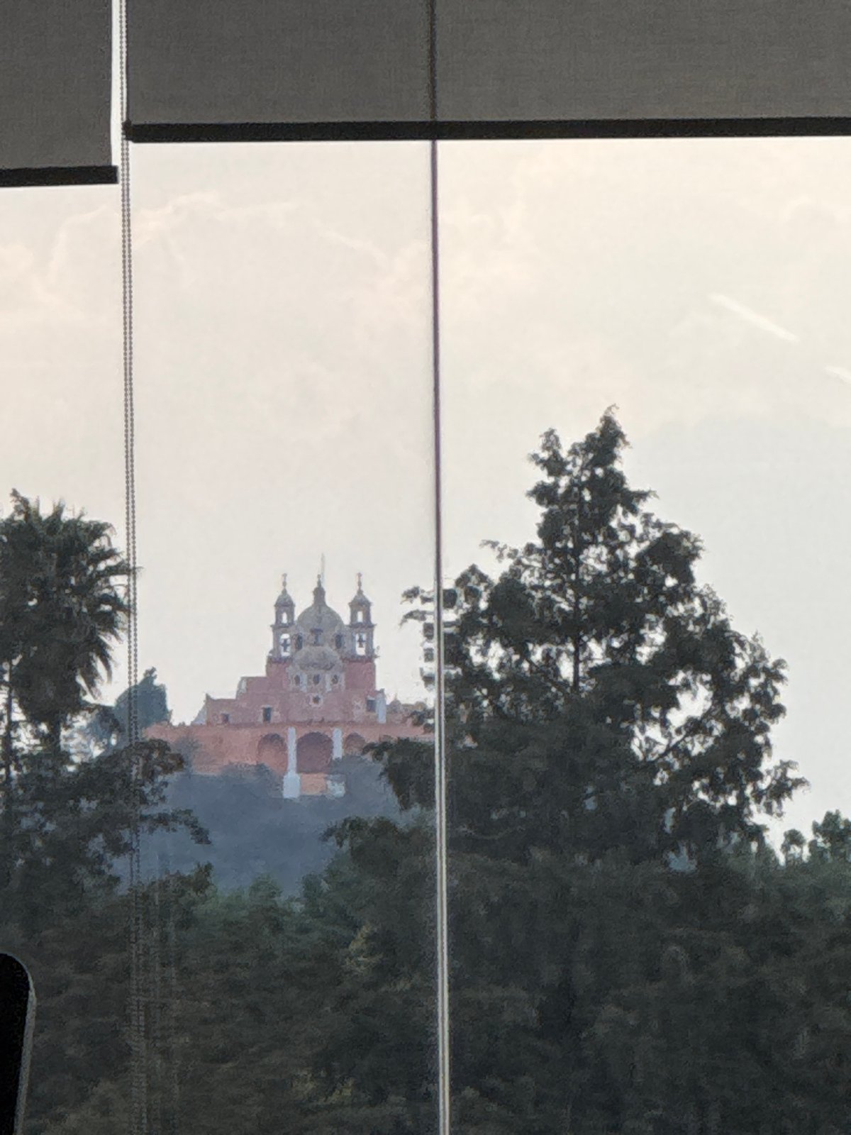 Interior views capture historic church and modern gym in Cholula