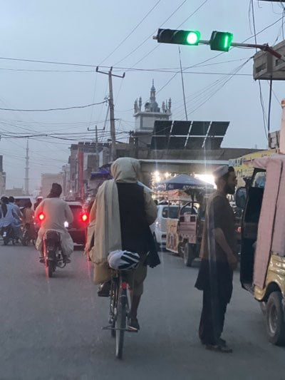 Busy afternoon street life documented in Kandahar, Afghanistan