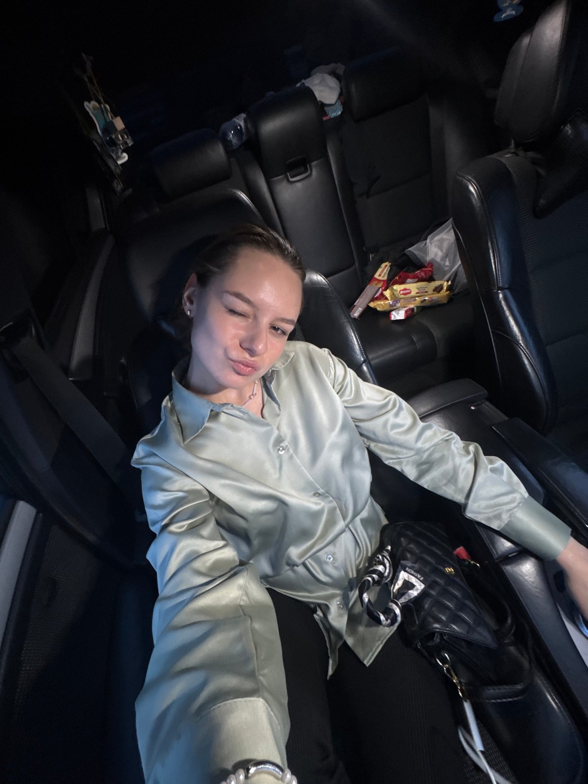 Brief car journey documented in Chaikovsky, Russia