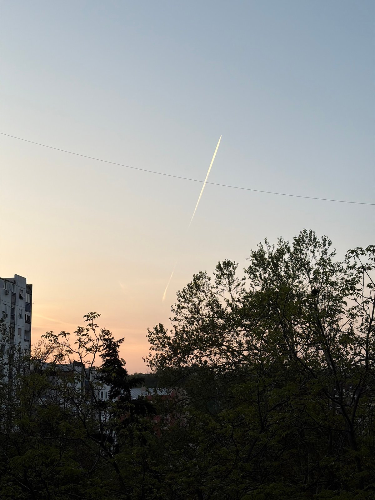 Belgrade resident documents sunset moments and personal items