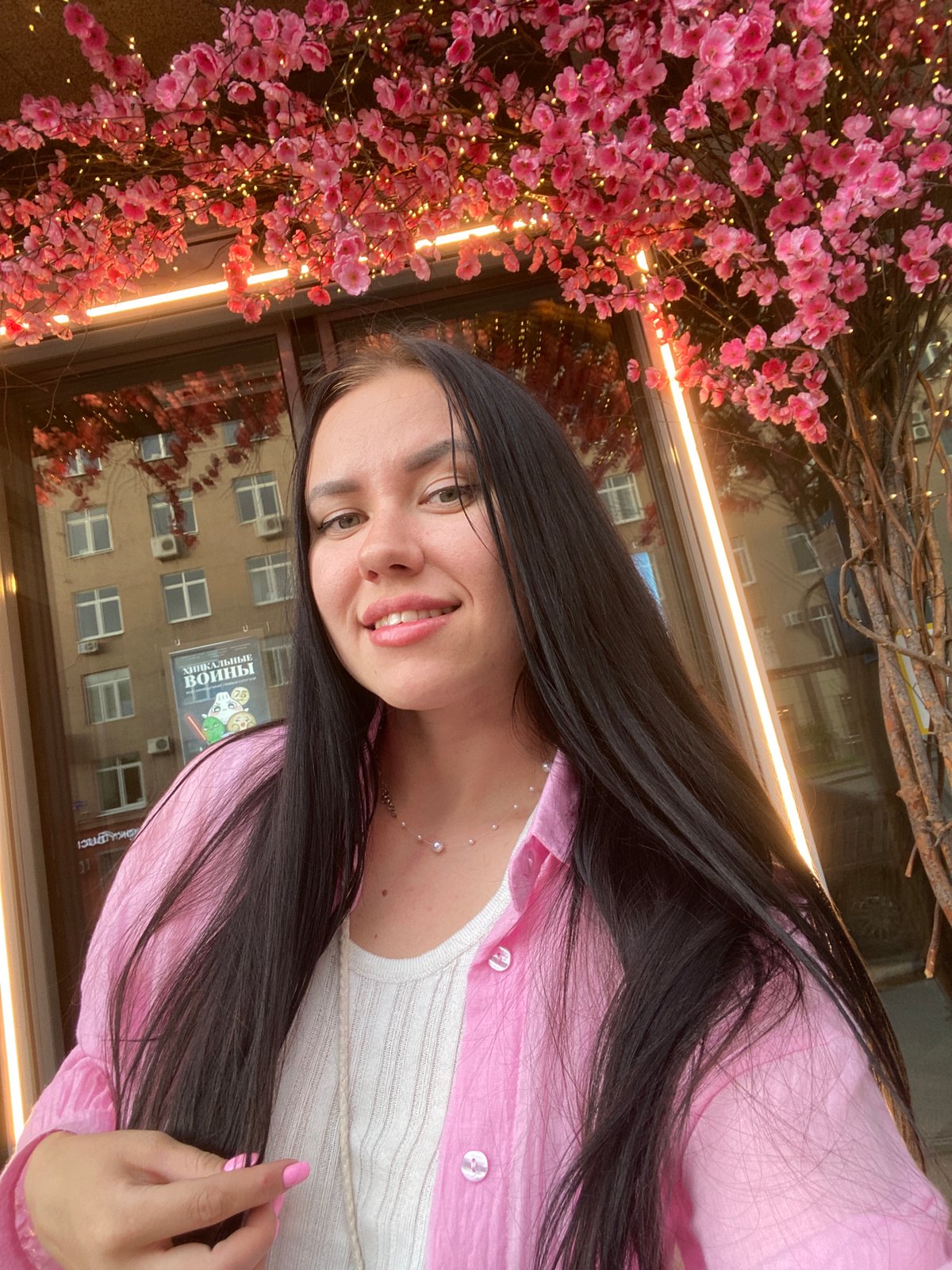 Afternoon scenes around Perm featuring selfies and street views
