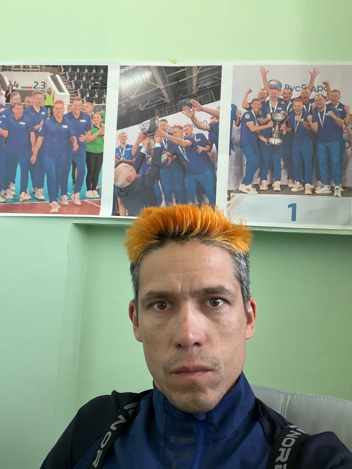 Orange-haired man in "NORTH" shirt spotted in Chaikovsky