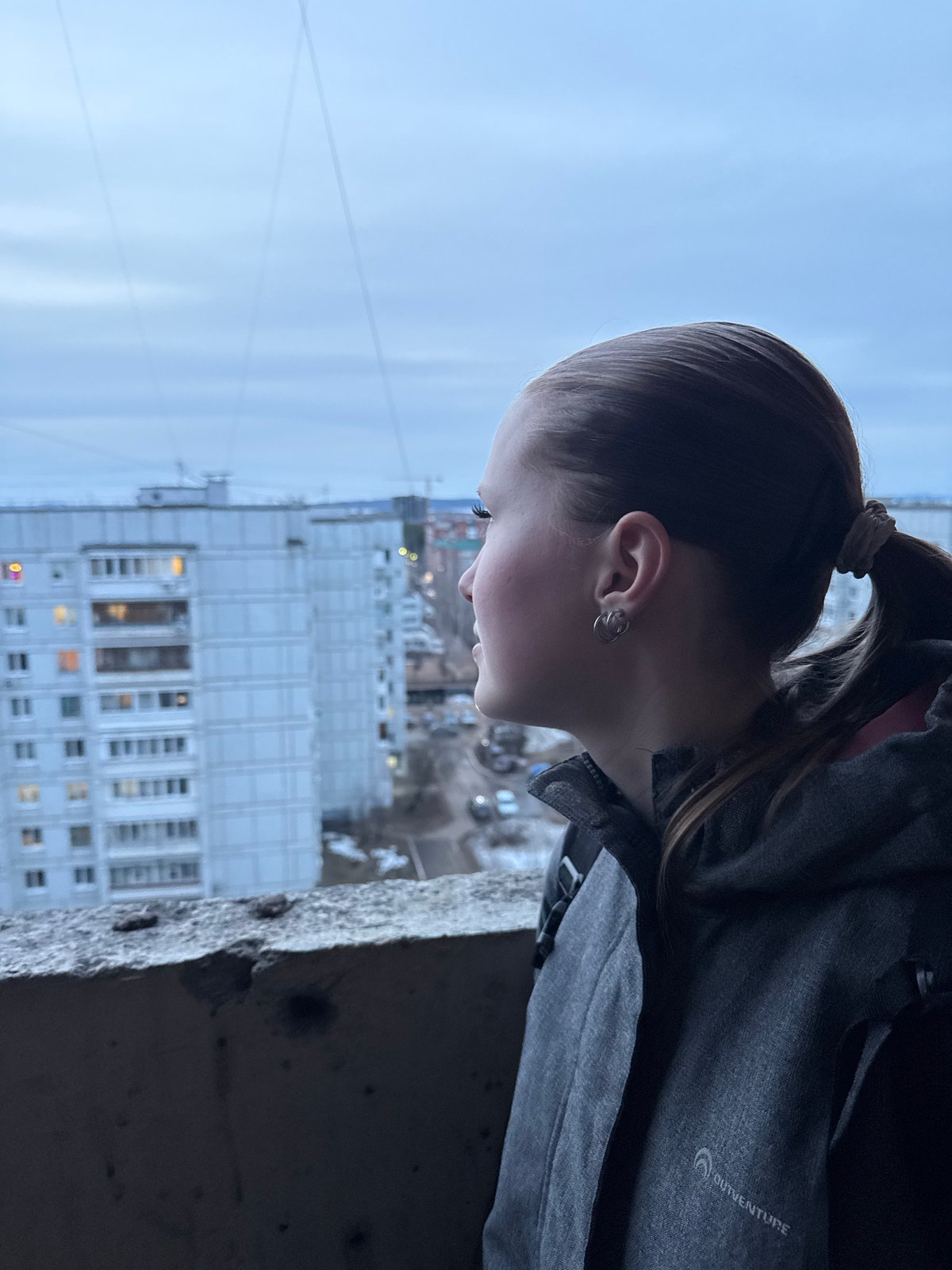 Domestic life scenes captured in Chaikovsky, Russia April 8