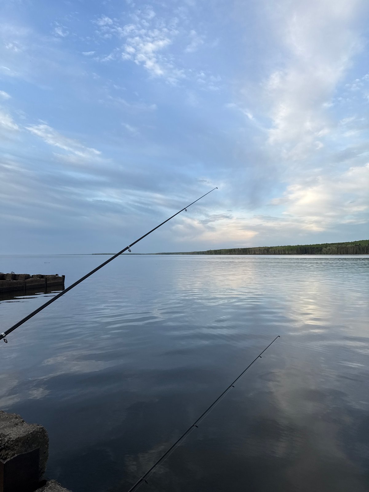 Fishing trip and personal moments documented in Chaikovsky, Russia