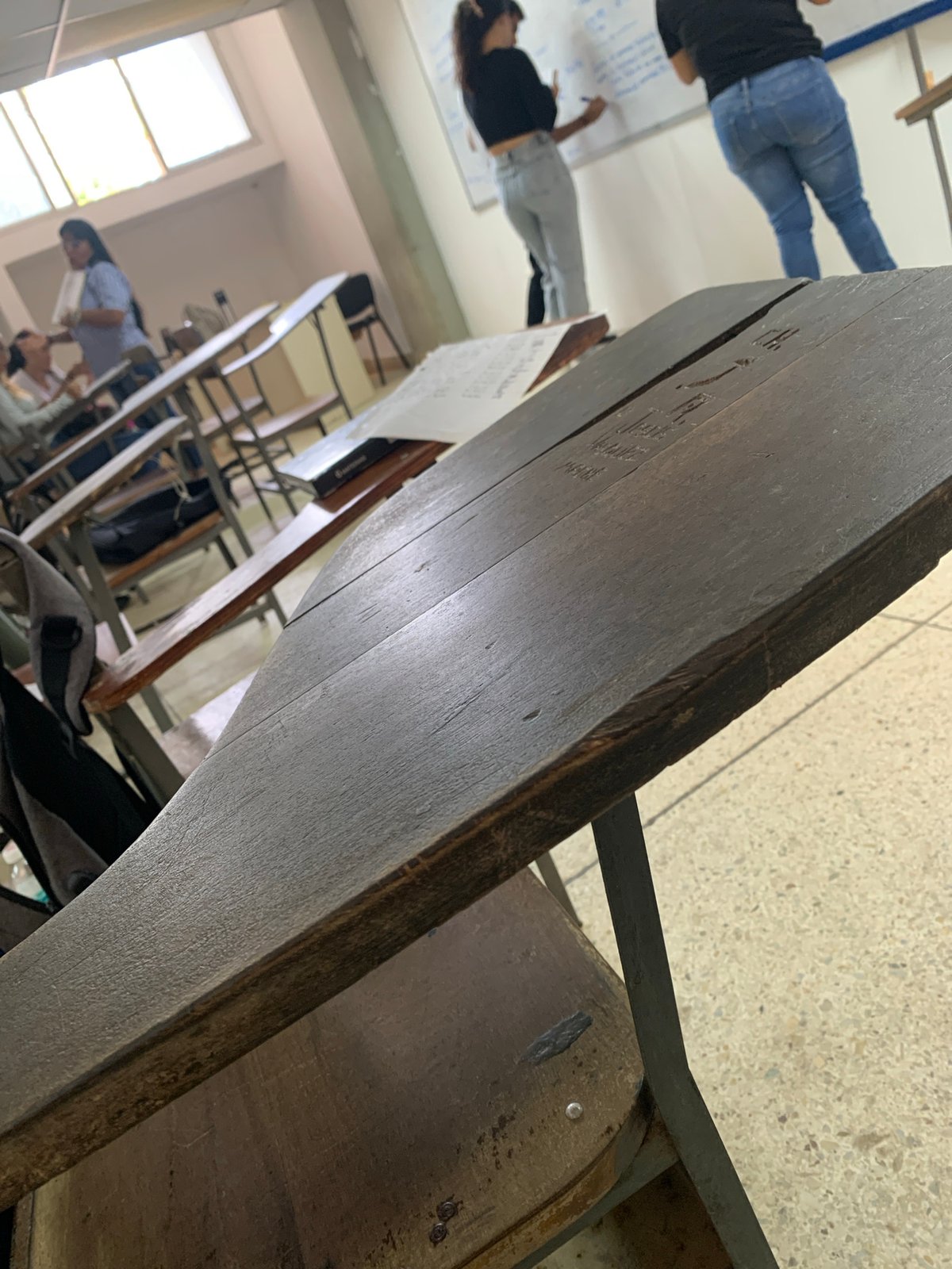 Finance class held at Las Piedras, Venezuela educational institution