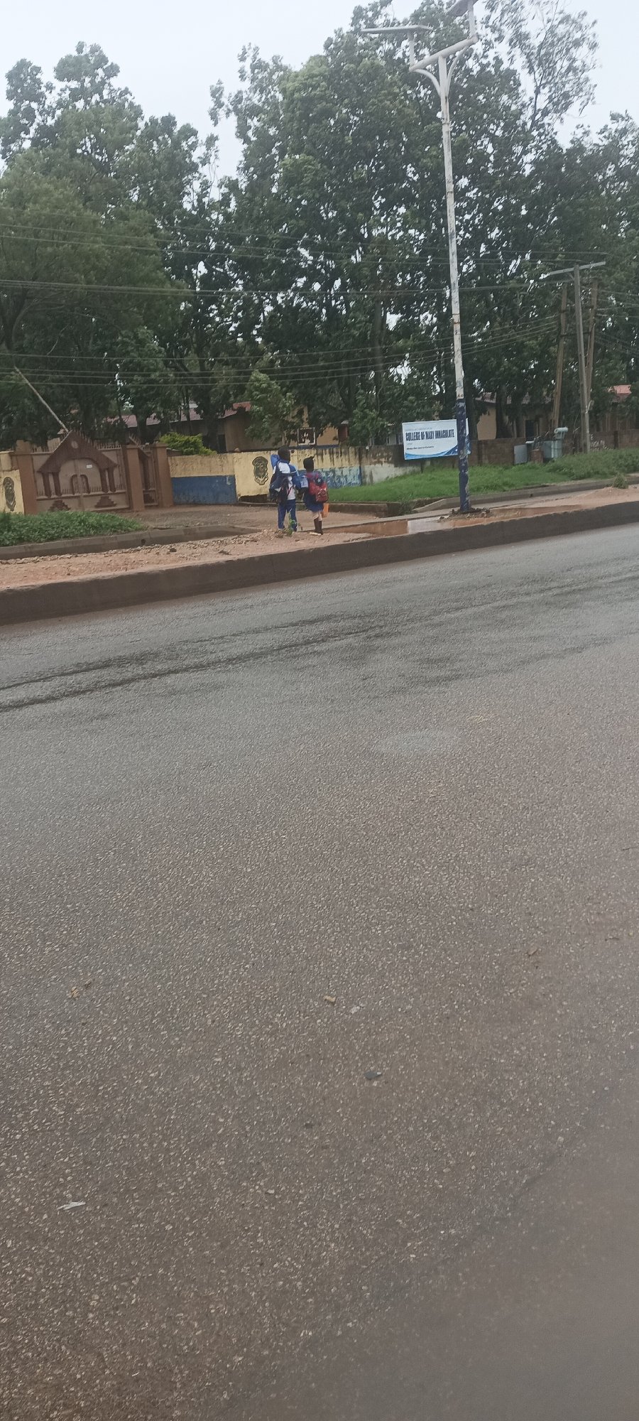Rainy day street scenes captured across Bukuru, Nigeria
