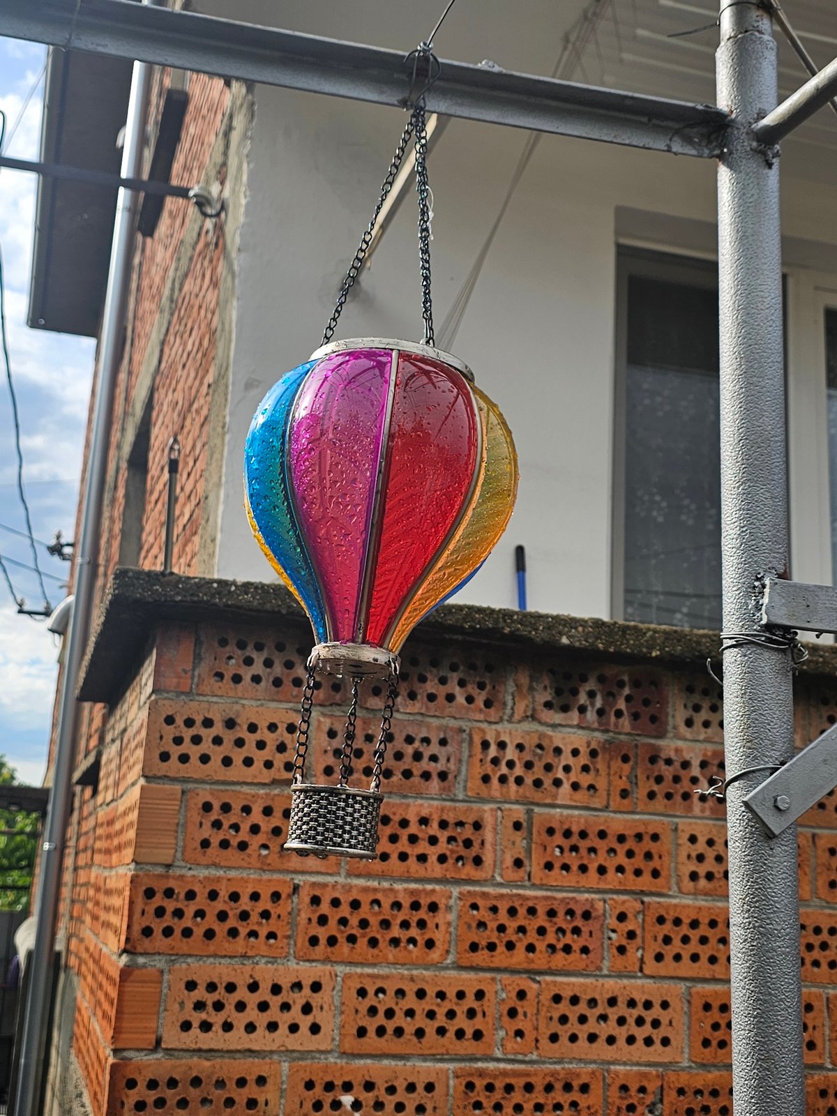 Discarded items documented in outdoor Karnobat setting