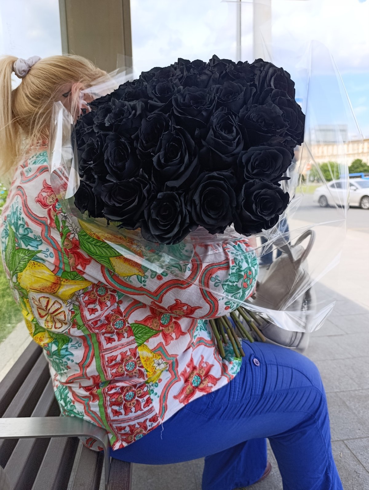 Morning scenes documented across central Moscow including monument, tunnel, woman