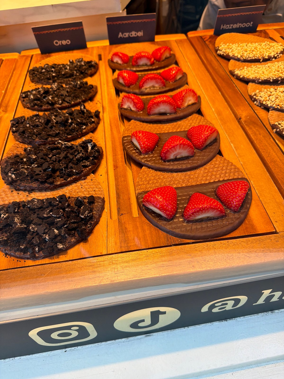 Street food vendors serve traditional Dutch fare in Amsterdam